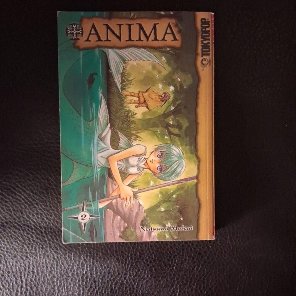 +Anima Volume 2 Manga Graphic Novel Tokyopop TPB B&W English Fantasy Book
